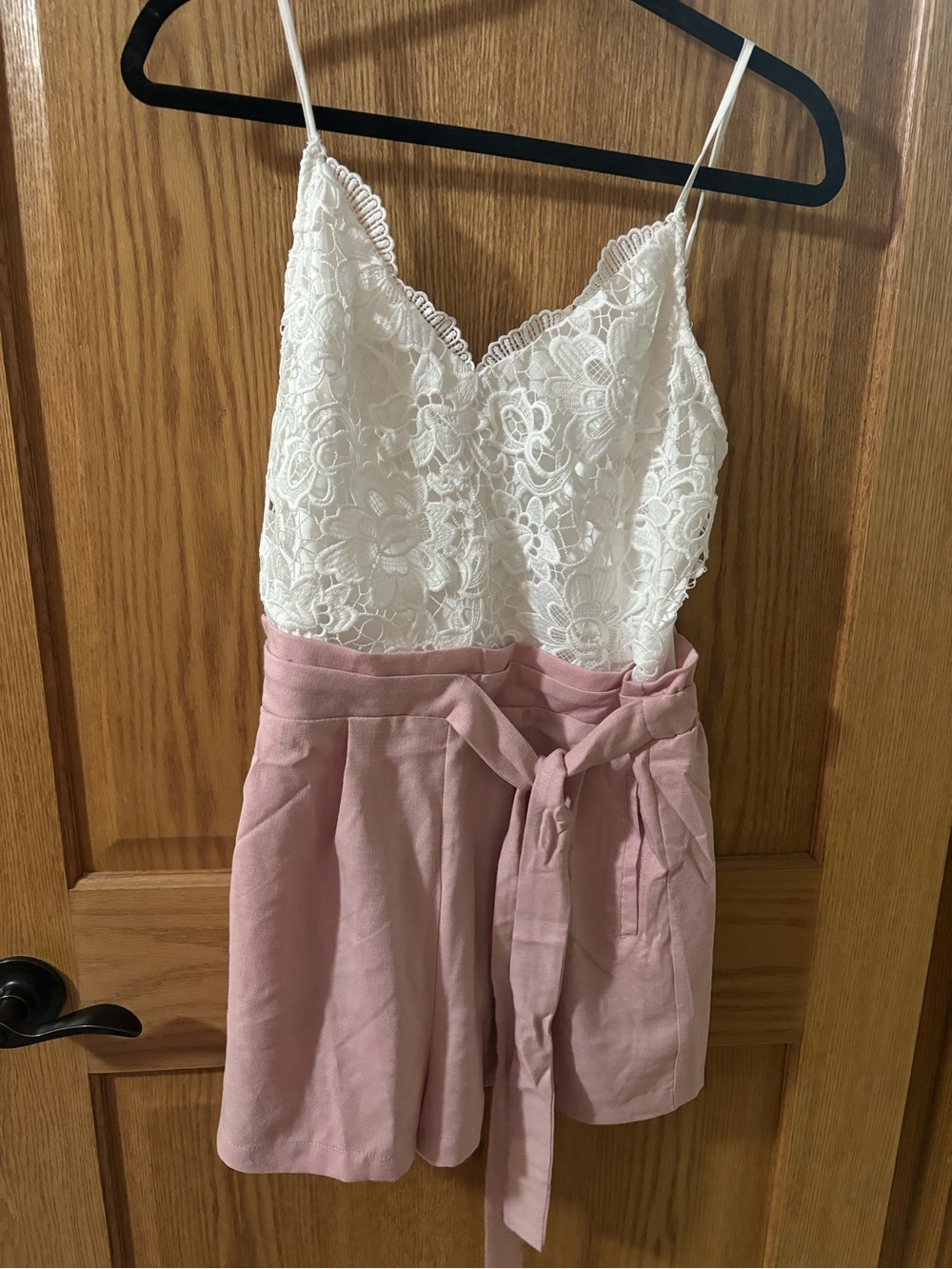 Mauve pink romper